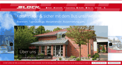 Desktop Screenshot of blockbusreisen.de